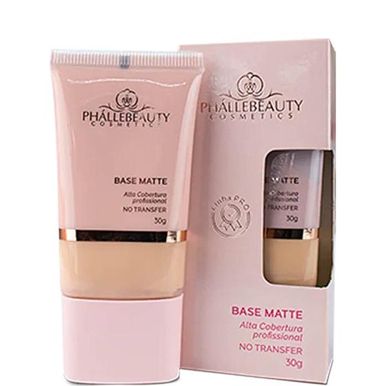 Imagem de Phállebeauty - Base Matte Alta Cobertura Longa Duração Cor 03 30g