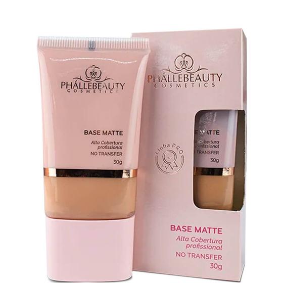 Imagem de Phállebeauty - Base Matte Alta Cobertura Longa Duração Cor 06 30g