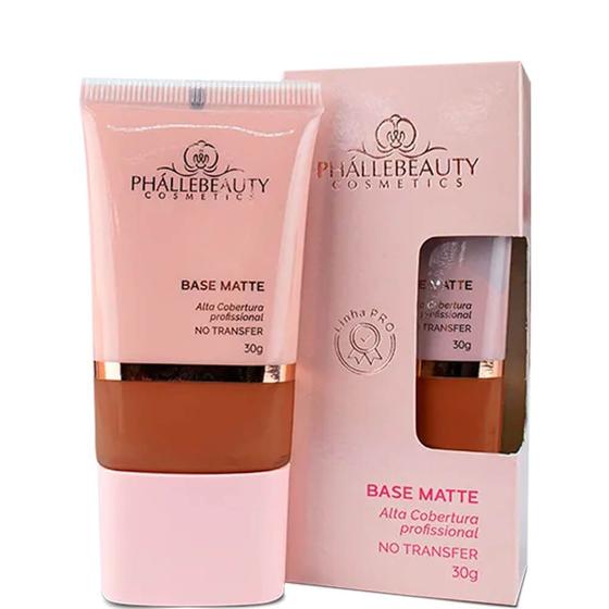 Imagem de Phállebeauty - Base Matte Alta Cobertura Longa Duração Cor 07 30g