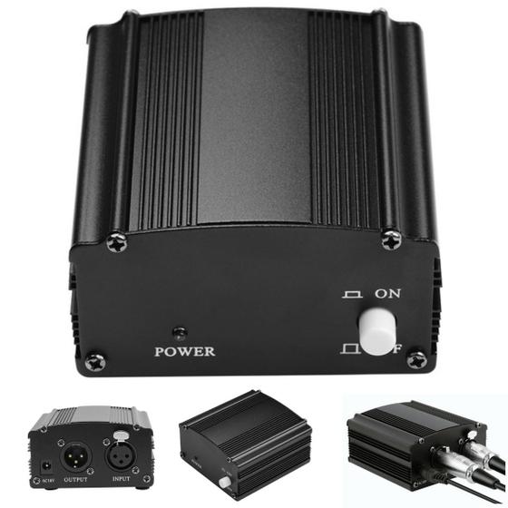 Imagem de Phantom Power Fantom Power  P/ Microfone Condensador 48v