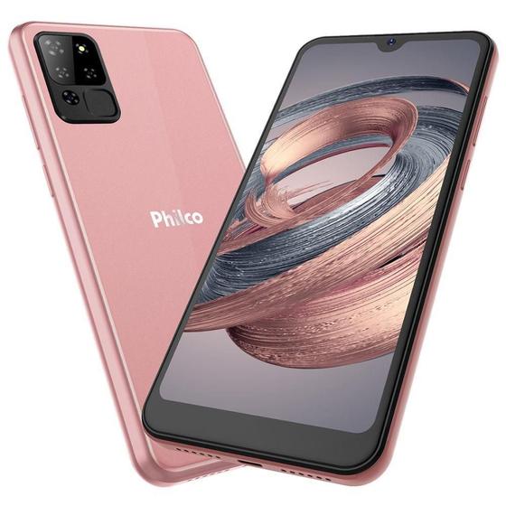 Celular Smartphone Philco Hit P8 64gb Rosa - Dual Chip