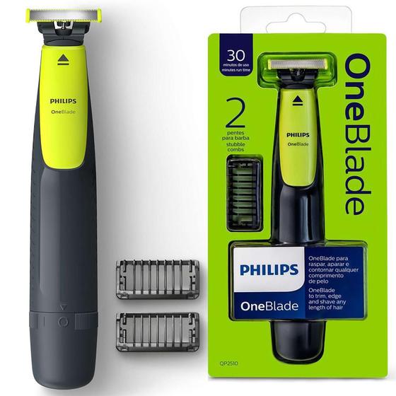Imagem de Philips OneBlade QP2510/10 Barbeador Aparador de pelos à prova d água Bivolt