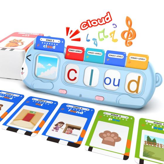 Imagem de Phonics Flash Cards QuTz Talking Phonics Mastering 3-8 anos