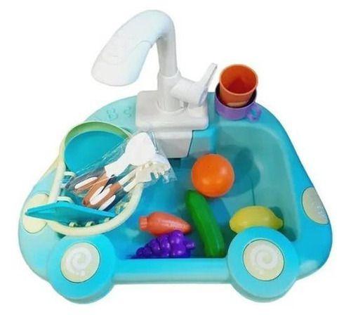 Imagem de Pia Aqua Magic Torneirinha Sai Água Cozinha Infantil Brincar