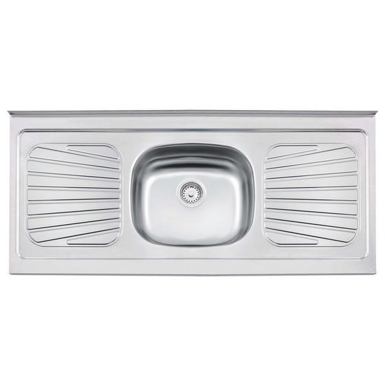 Pia Cozinha 120 cm de Inox Tramontina - 93041/527 Menor preço em Pia Cozinha 120 cm de Inox Tramontina - 93041/527