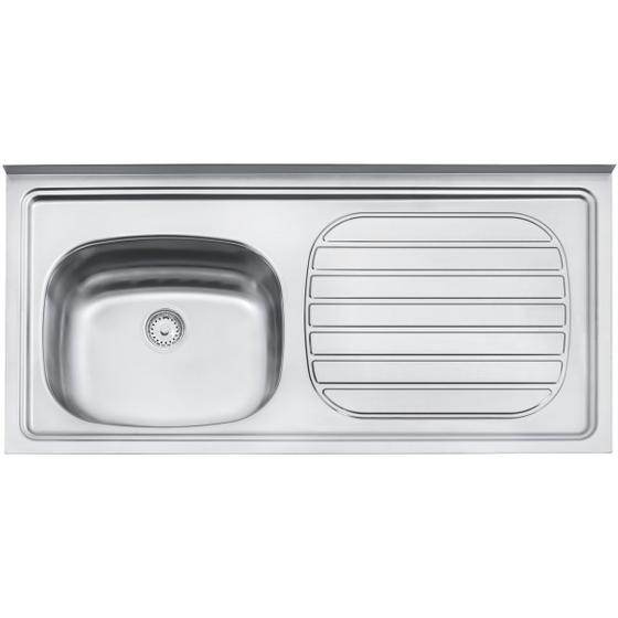 Pia de Apoio Tramontina Filo 40 FX EX em Aço Inox 100x50 cm Menor preço em Pia de Apoio Tramontina Filo 40 FX EX em Aço Inox 100x50 cm