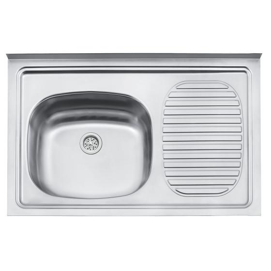 Pia de Apoio Tramontina Filo 40 FX EX em Aço Inox 80x50 cm Menor preço em Pia de Apoio Tramontina Filo 40 FX EX em Aço Inox 80x50 cm