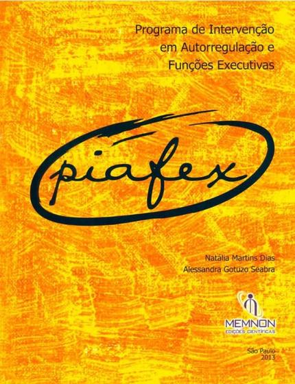 Imagem de Piafex - programa de intervencao em autorregulacao e funcoes executivas - MEMNON ED.