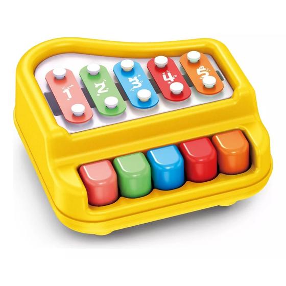 Imagem de Pianinho com Xilofone - Fênix Brinquedos
