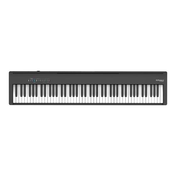 Imagem de Piano Digital 88 Teclas Roland FP-30X-BK Preto com Bluetooth