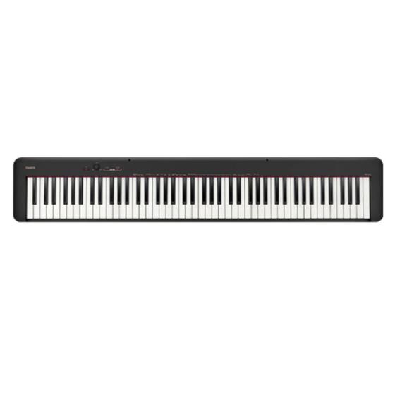 Piano Digital Casio CdpS110 Preto 88 Teclas Com Pedal e Estante Porta