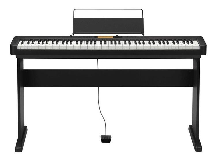 Piano Digital Casio Cdp S350 + Pedal Sustain + Estante Cs 46