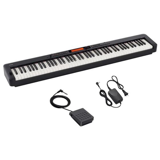 Piano Digital Casio CDP-S360 Preto - 88 Teclas Menor preço em Piano Digital Casio CDP-S360 Preto - 88 Teclas