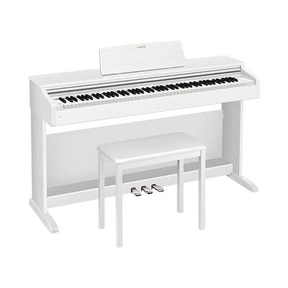 Piano Digital Casio Celviano AP270 Branco com Estante Casio