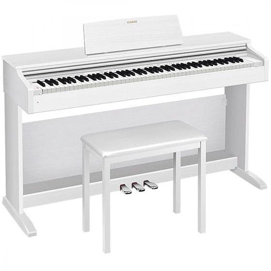 Imagem de Piano Digital Casio Celviano AP270 AP-270 WE Branco