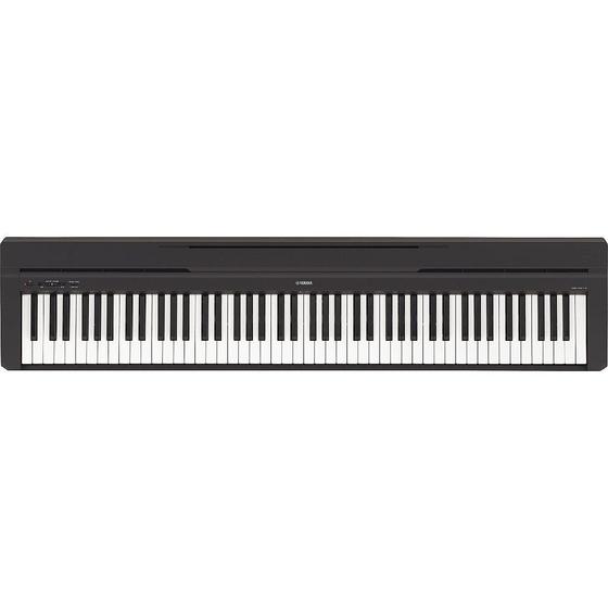 Imagem de Piano Digital Portátil 88 Teclas Yamaha P-45 Preto C/ Fonte e Estante