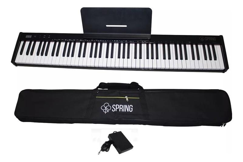 Imagem de Piano digital profissional spring 88 teclas pd188