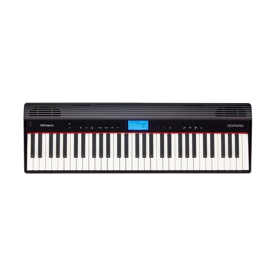 Piano digital roland go-61p 61 teclas com bluetooth Menor preço em Piano digital roland go-61p 61 teclas com bluetooth