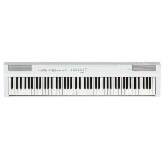 Imagem de Piano Digital Yamaha P-125WH Branco com 88 Teclas de Mecanismo GHS 24 sons e 20 ritmos