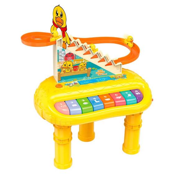 Imagem de Piano Infantil - 2 em 1 - Patinho Feliz - DM Toys