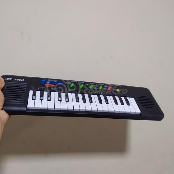 Imagem de Piano Infantil Musical  Mini Teclado com 32 Teclas e Microfone