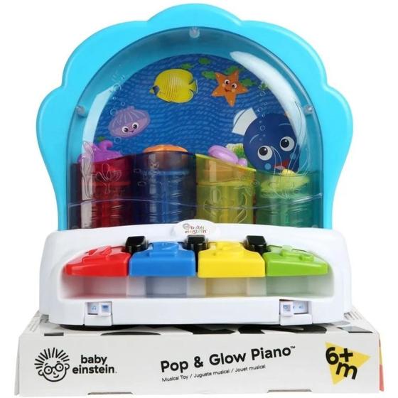 Imagem de Piano infantil pop & glow - fundo do mar - baby einstein