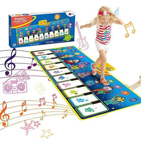 Imagem de Piano Music Mat Tapete Musical Crianças Infantil Bebês Touch