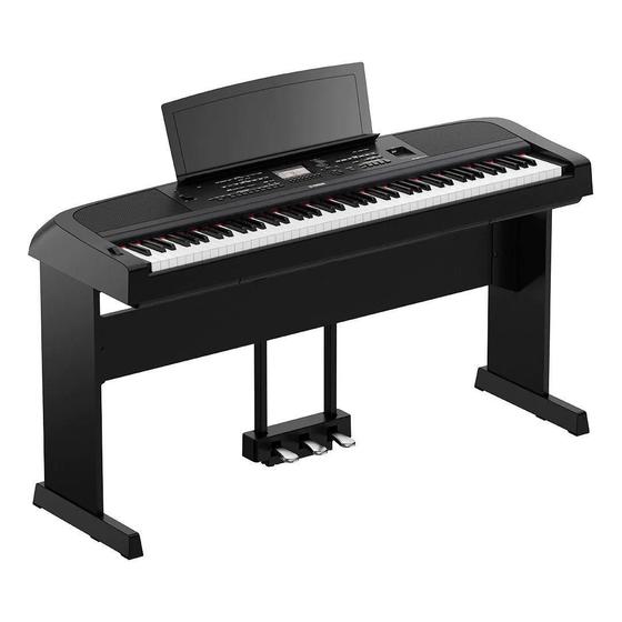 Imagem de Piano Yamaha DGX670 Com Estante L300B DGX-670