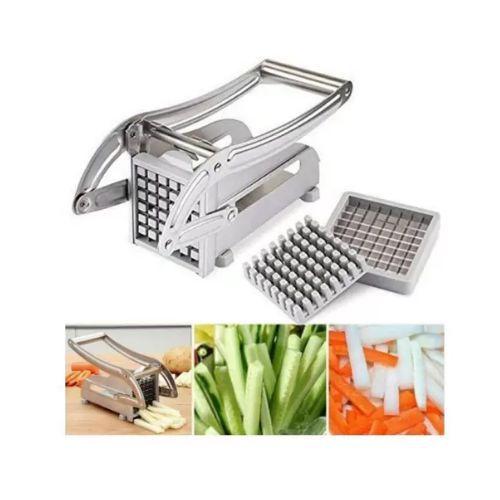 Picador Cortador De Batatas Palito Legumes Verduras Aço Inox Top Chef - Top Rio Menor preço em Picador Cortador De Batatas Palito Legumes Verduras Aço Inox Top Chef - Top Rio