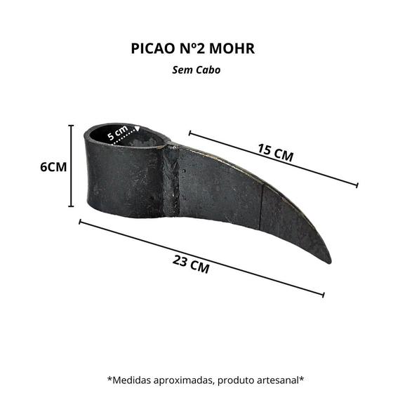 Imagem de Picão Nº2 Sem Cabo - Mohr