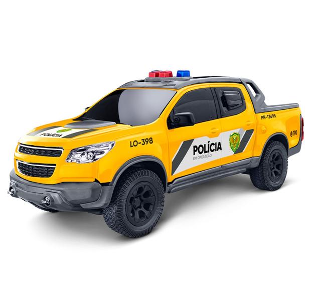 Imagem de Pick-up Carrinho Camionete Viatura S10 - Roma Brinquedos