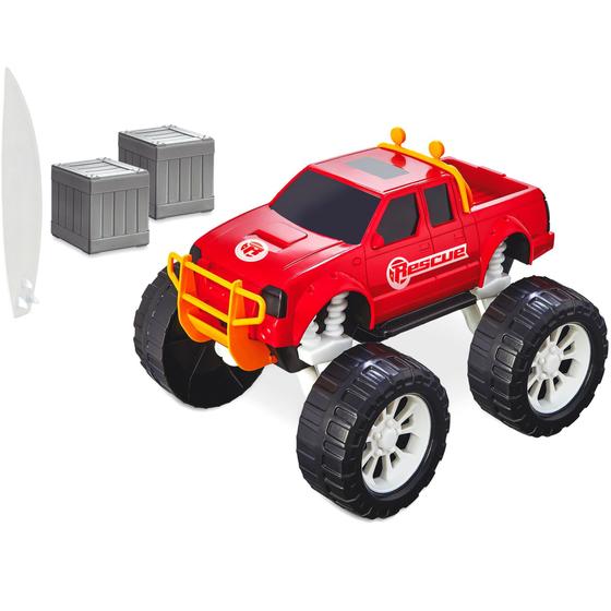 Imagem de Pick Up Monster Truck Rescue Team - Usual Brinquedos