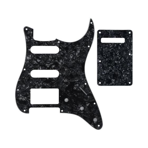 Imagem de Pickguard para Guitarra Elétrica (11 Furos HSS/SSH) - 8 Cores com Parafusos