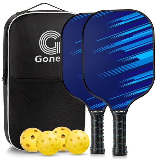 Imagem de Pickleball Paddles Gonex Graphite, aprovado pela USAPA, conjunto de 2/4