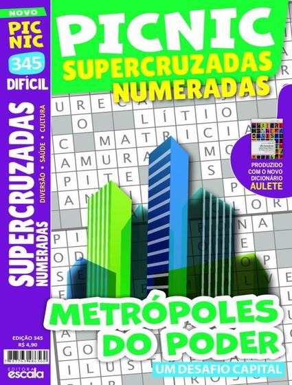 Imagem de Picnic Supercruzadas Numeradas Dificil