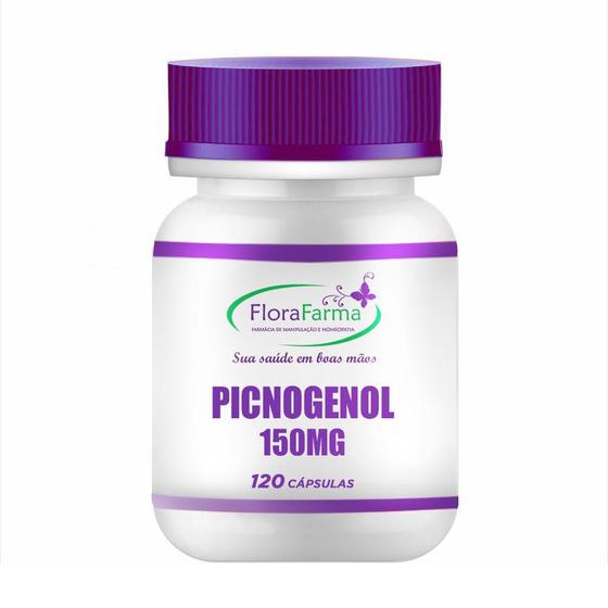 Picnogenol 150Mg 120 Cápsulas Florafarma Produtos para Energia