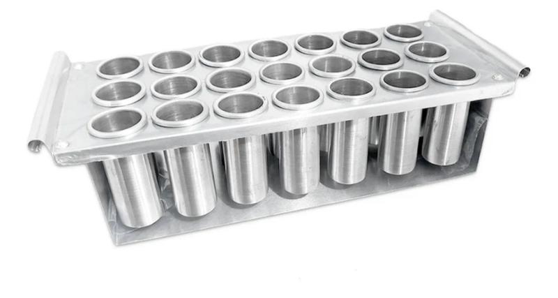 Imagem de Picoleteira Em Alumínio com 21 Cavidades Para Fazer Picolé