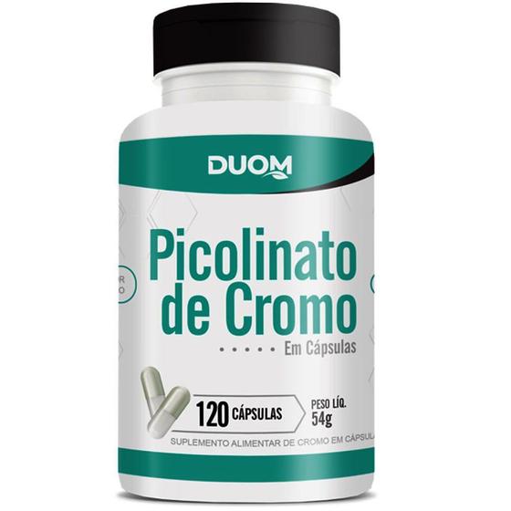 Imagem de Picolinato de Cromo 120cps 450mg Duom