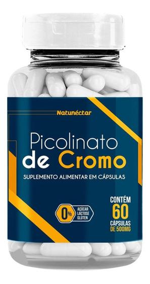 Imagem de Picolinato De Cromo - 60 Caps. - Natunéctar