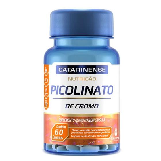 Imagem de Picolinato de Cromo Catarinense Pharma 60 cápsulas