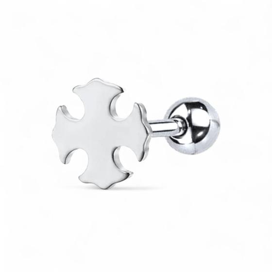 Imagem de Piercing Aço Cirúrgico 316 Labret Tragus Hélix Flat 1mm Unissex