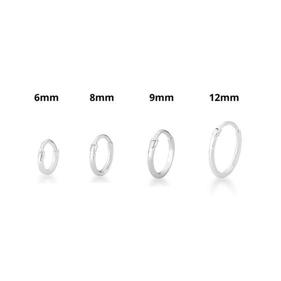 Imagem de Piercing Argola Articulado Liso Em Prata 925