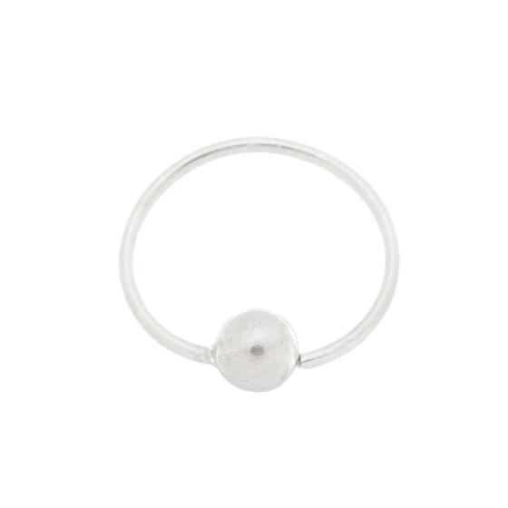 Imagem de Piercing Argola Prata 925  8mm  Daith Encaixe 