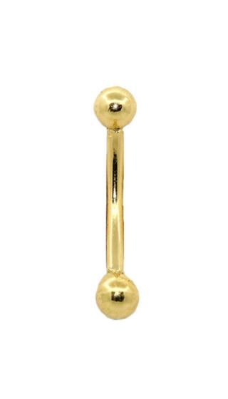 Imagem de Piercing de ouro 18k de umbigo