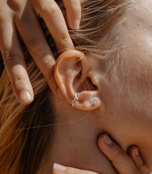 Imagem de Piercing Fake Ondas de Semijoia