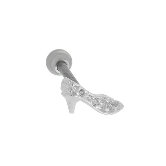 Imagem de Piercing prata 925 piercing para orelha de prata tragus - helix - Flat - conch