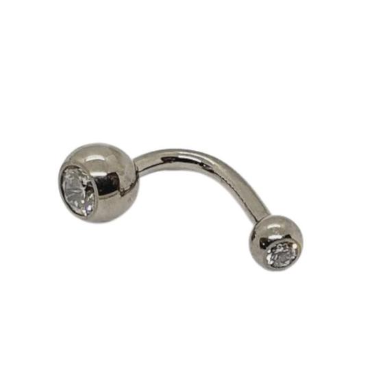 Imagem de Piercing Umbigo Profundo Conforto Zircônia Titânio Astm136