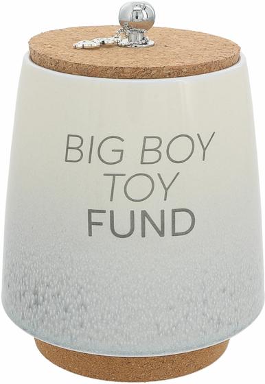 Imagem de Piggy Bank Pavilion Big Boy Toy Fund Ceramic 16,5 cm cinza