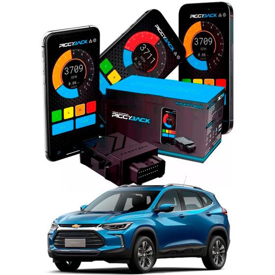 Imagem de PiggyBack Modulo Chip Aumento Potencia Torque One Motor Turbo Stage Bluetooth App Chevrolet Tracker