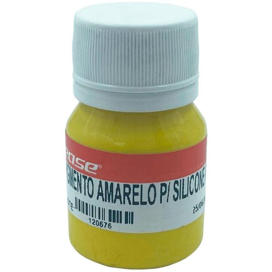 Imagem de Pigmento Amarelo para Borracha de Silicone (20 g)